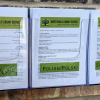 Flyers translated into Spanish, Polish, and Arabic. 