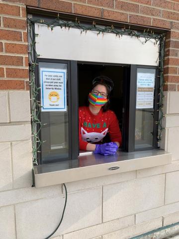 Drive-Up Window. Image credit: Glenview Public Library.