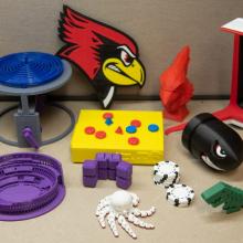 Objects printed at Illinois State University Milner Library