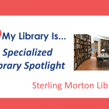 Sterling Morton Library. 