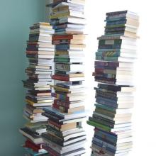 Book tower. 