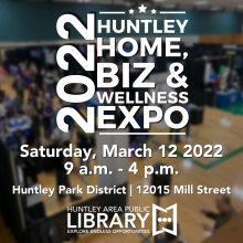 Huntley Home Biz and Wellness Expo promo