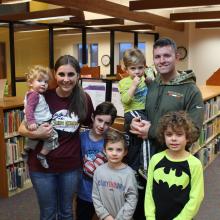 Pictured is Sarah and Neal Fuchs and their five sons who just came out of a BPLD program. 