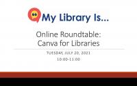 Canva for Libraries. 